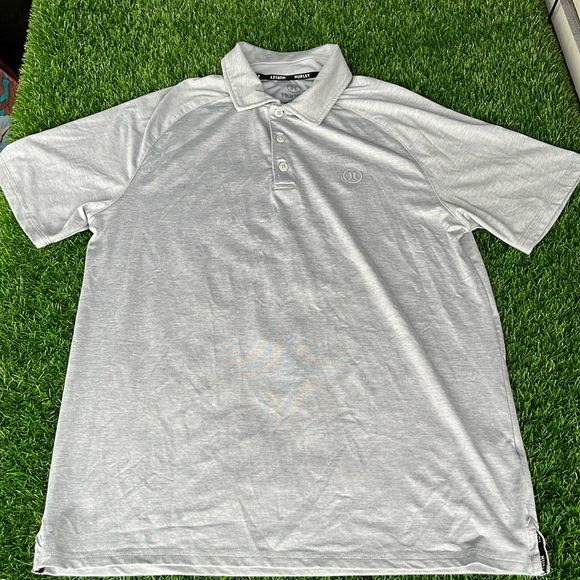 HURLEY Gray Men’s Polo Shirt size small - Picture 2 of 6